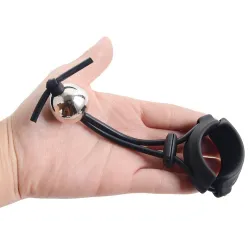 KINKgear Anneau avec boule pendante Cock Head Ball S Poids 180g